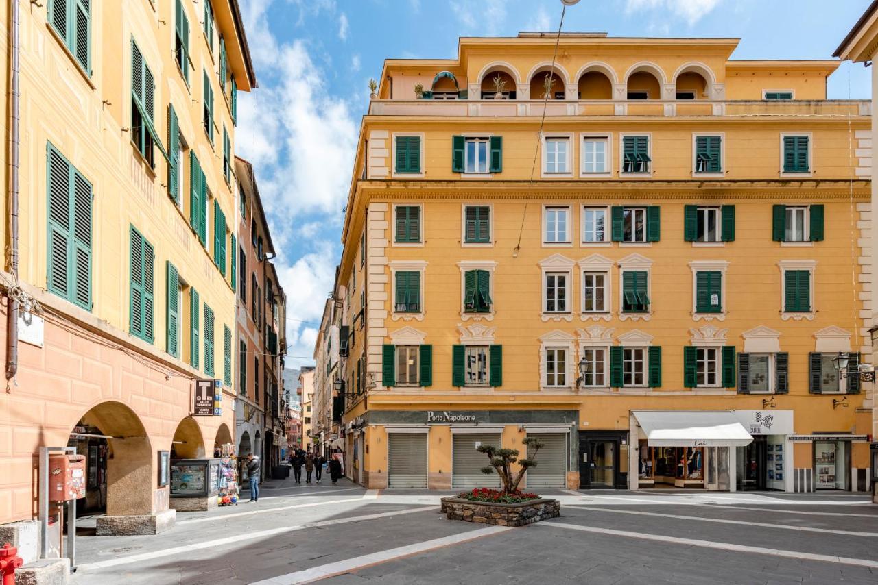 Cavour 9 Apartment 2B 2B 100Mq With Private Garage, In Center Of Rapallo, Wifi, Air Conditioned Dış mekan fotoğraf