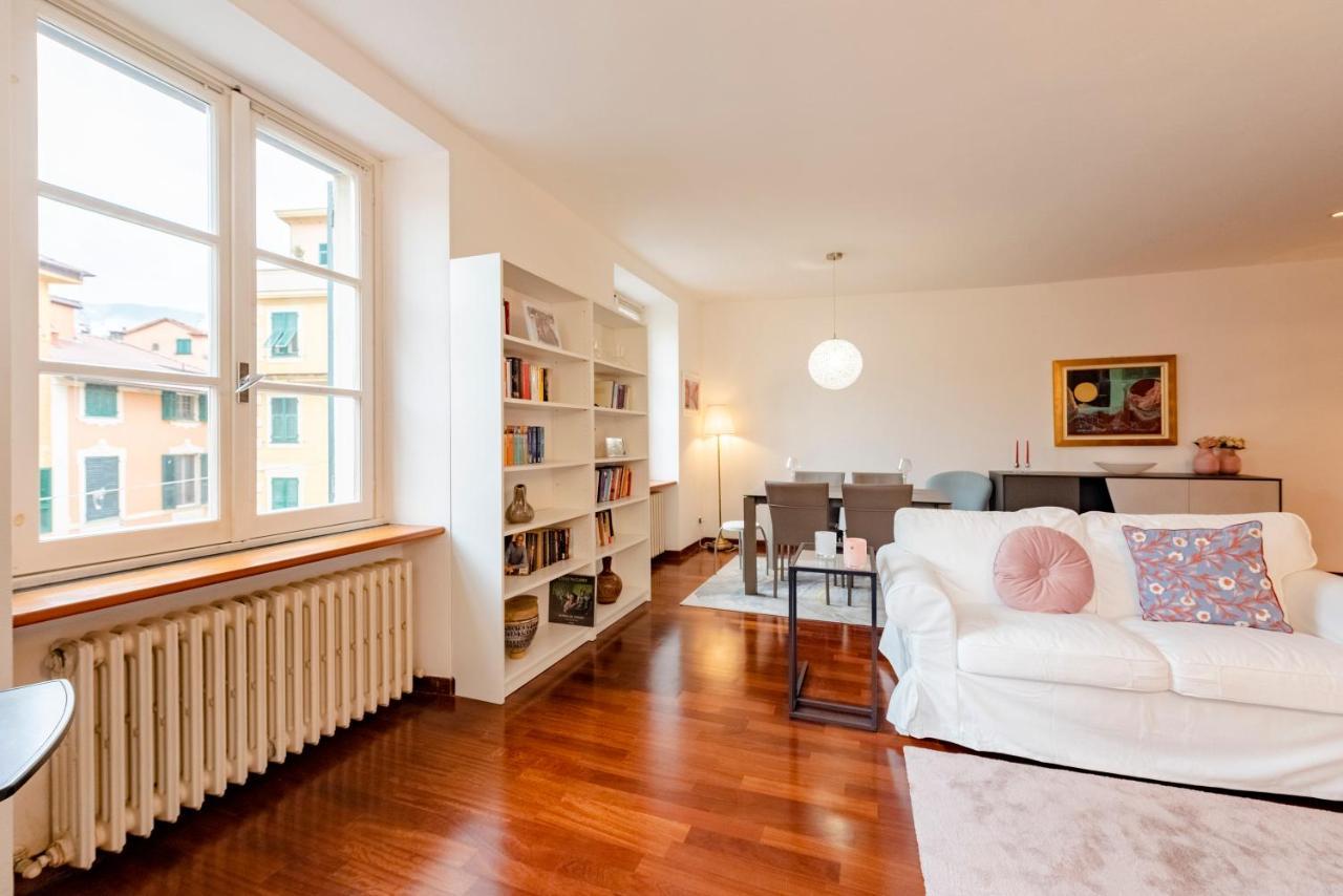 Cavour 9 Apartment 2B 2B 100Mq With Private Garage, In Center Of Rapallo, Wifi, Air Conditioned Dış mekan fotoğraf