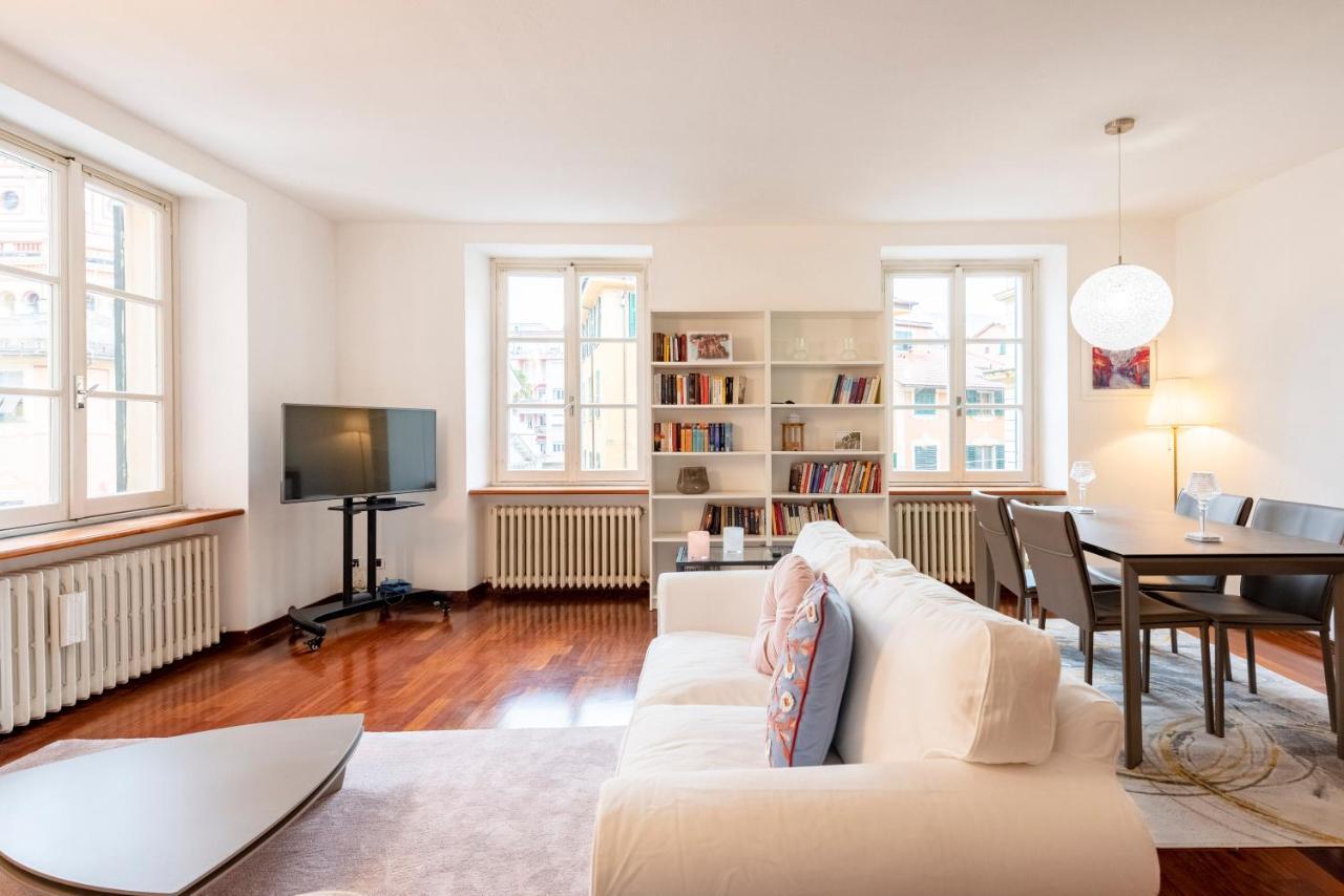 Cavour 9 Apartment 2B 2B 100Mq With Private Garage, In Center Of Rapallo, Wifi, Air Conditioned Dış mekan fotoğraf